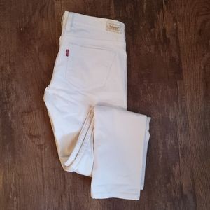Levi's White Jeans